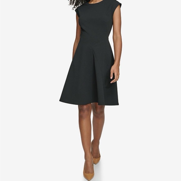 Calvin Klein Dresses & Skirts - Calvin Klein Black Sleeveless A-Line Dress